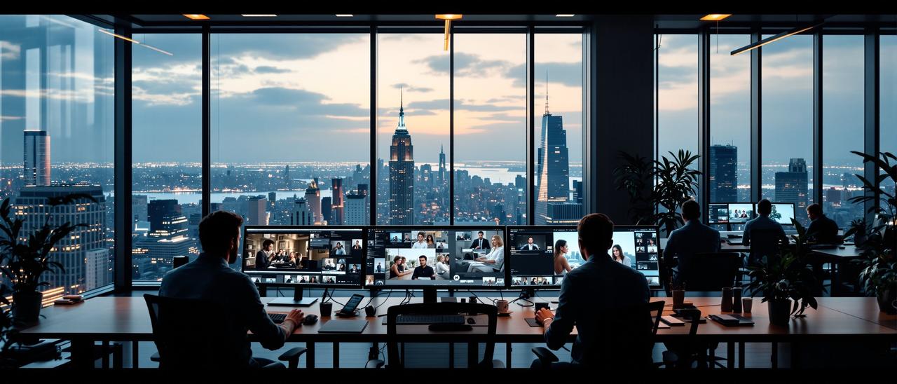 影视云端38公司办公环境 - 专业影视内容平台